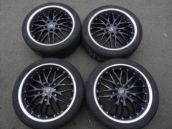 Alu disky límec Barracuda, 18", 5x112, ET 38, letní sada