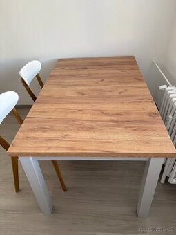 Stůl Markskel (Jysk) + 2 židle Jegind