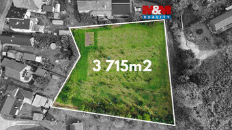 Prodej pozemku k bydlení, 3715 m², Nový Malín