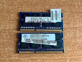 NTB Paměť 8GB DDR3 1600Mhz