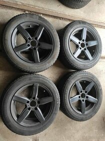 Sada kol 5x120 R16 Dezent BMW, pneu na dojetí