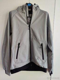 Pánská softshellová bunda šedá