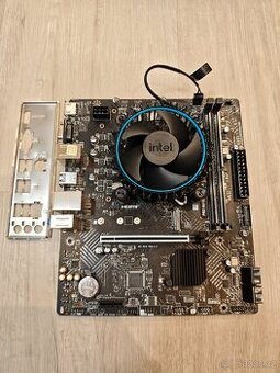 MSI H610M-E, i3 12100F -socket 1700