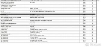 vinylové desky - mix žánrů-punk /metal /rock /mluvené slovo