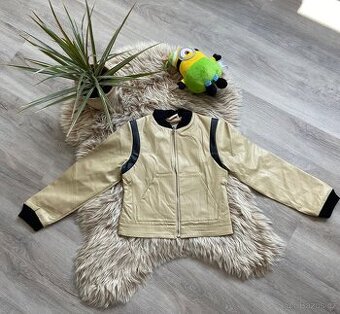 Dívčí koženková bunda Alibi na 7/8 let