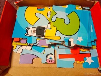 Dřevěné puzzle Carousel