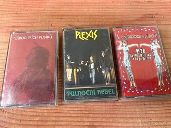 MC kazety originál 3 ks