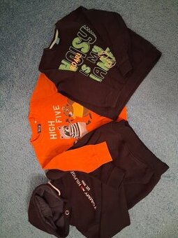 Chlapecke mikiny vel. 128