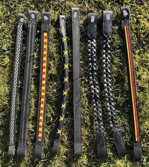 Čelenka na koně MIX černá KOMPLET SADA