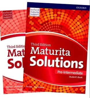 Maturita Solutions, Pre-Intermediate 3rd edition