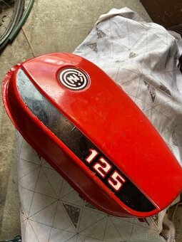 Čz 125/516 - nádrž, uloženka