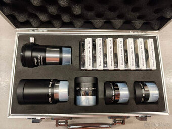Hvězdářský dalekohled –teleskop:Sada 1,25" okulárů a filtrů