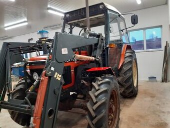 Prodám kolový traktor Zetor 7245 s čelním nakladačem