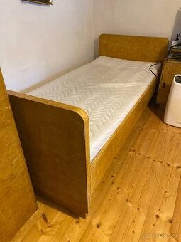 Postel jednolůžko včetně matrace