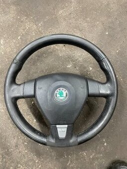 Škoda Octavia Fabia RS kožený volant