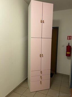 Ikea skříň Smastad/Plasta v244/š60/h42 cm včetně 3 šuplíků