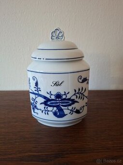 Cibulák - dóza na poživatiny 1,1 l s nápisem SŮL