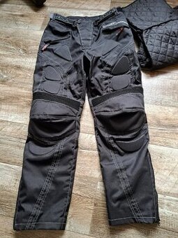 Kalhoty na motorku s odepínací vložkou