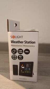 Meteostanice Solight TE80, barevná, nová