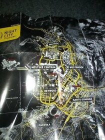 prodám mapu Cyberpunk