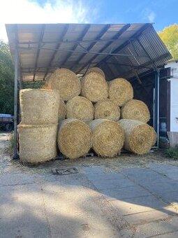 Sláma - ječná & ovesná - balíky 130cm