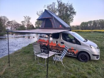 Nissan NV200 + střešní stan+ spací vestavba