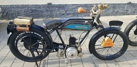 100 rocni motocykl Monet Goyon 100ccm 1924