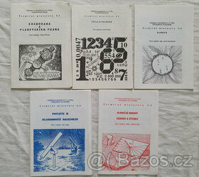 Vesmírné miniatury - brožurky z planetária 1991-93
