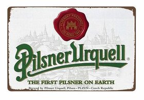 cedule plechová - Pilsner Urquell č. 19 - 1
