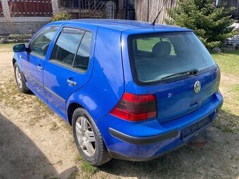 Golf 4 1.6 - ND jako celek - pojizdne - krasny interier