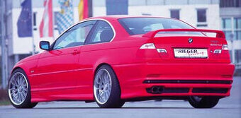 Spoiler zadní na BMW E46 Coupe