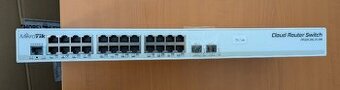 Mikrotik Cloud Router Switch CRS326-24G-2S+RM, použitý