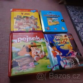 Knihy , puzzl, hry