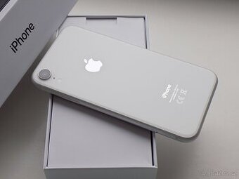 APPLE iPhone XR 128GB White - ZÁRUKA 12 MĚSÍCŮ - KOMPLETNÍ