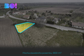 Prodej stavebního pozemku, 800 m², Hladké Životice - 1
