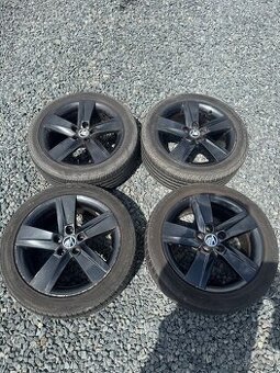Alu sada škoda 16” 215/45 r16 5x100