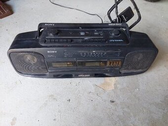 Retro rádio SONY