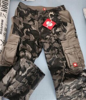 Pánské kalhoty Strauss camouflage 28 XL
