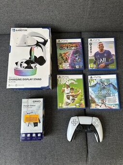 Příslušenství a hry k playstation 5