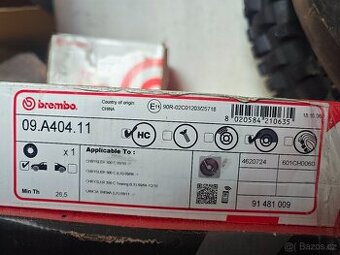 Brzdové kotouče Brembo 09.A404.11
