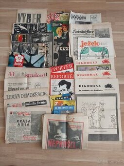 staré noviny od r.1945 do roku 1976 - 1