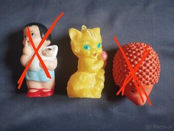 Retro gumové hračky