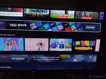 4k smart tv Hisense, WiFi,dvb T2,sat.tuner 43 palců/110 cm