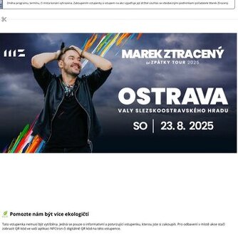 Marek Ztracený - Ostrava