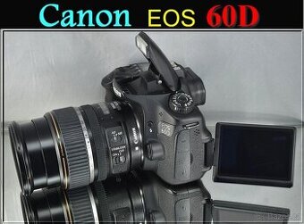 Canon EOS 60D + Objektiv 17-85mm  48000 Exp.