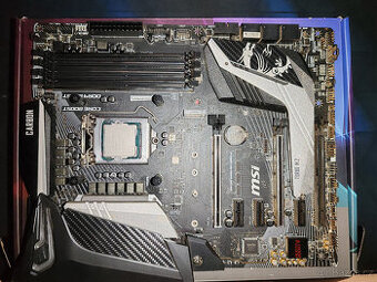 MSI Z390 Carbon Wifi+ I9 9900k, RAM, PSU,360 AIO