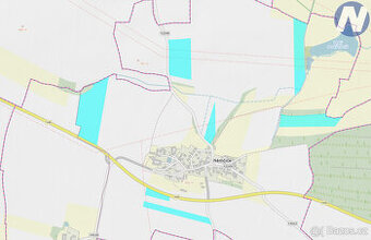Prodej podílu 1/3 zemědělských pozemků, 182831 m2, Němčice