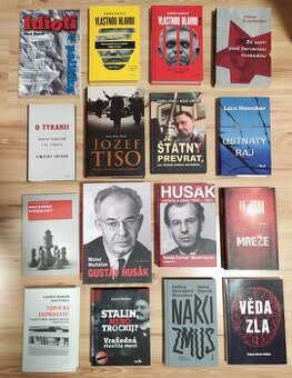 Predám knihy - politika, totalita, nesloboda, moc