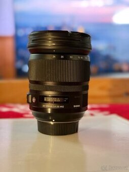 Sigma 24-105 mm f/4 DG OS HSM Art pro Nikon F použitý