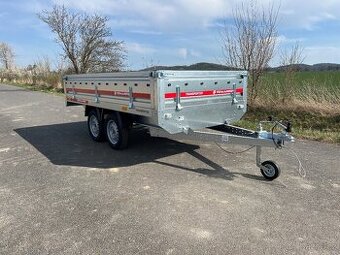 Přívěsný vozík, plato, 304x153 cm, 750 kg